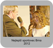 Nejlepší sportovec Brna  2012