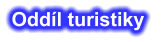 Oddíl turistiky