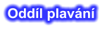 Oddíl plavání